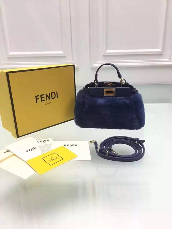 2015秋冬最新作 FE541 フェンディ スーパーコピー FENDI MOUTON MICRO PEEKABOO 8M0355_5AY_F065H